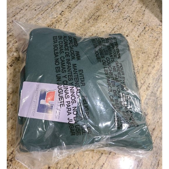 Russell Athletic Pro Size L Reverse Weave Sweatshirt Green Wesmac New * stains* - Picture 12 of 12